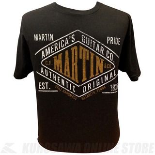 Martin /& Co Classic Guitar Logo T Shirt