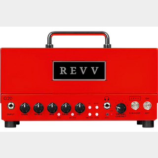 REVV AmplificationG20 Limited Edition -Shocking Red-《小型真空管ヘッド》【Webショップ限定】