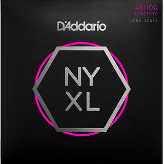 D'Addario NYXL45100 45-100 レギュラーライトエレキベース弦