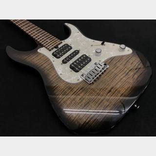 T's GuitarsDST-Classic 24 Selected Flame Charcool Burst