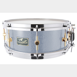 canopus The Maple 5.5x14 Snare Drum Silver Spkl