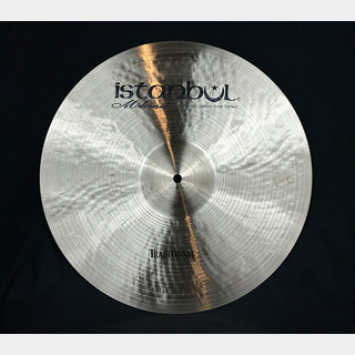 istanbul Mehmet【トルコシンバルツアー選定品】Traditional Series 17" Medium Crash 1,232g