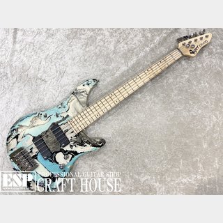 Vigier Guitars Excess Original 5 strings / Rock Art design /M