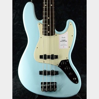 FenderMade in Japan Junior Collection Jazz Bass - Satin Daphne Blue / Rosewood -【ローン金利0%!!】