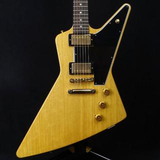 Gibson Custom Shop 1958 Korina Explorer Reissue VOS Black Pickguard Natural