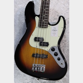 Fender2024Collection Made in Japan Hybrid II Jazz Bass PJ -Rosewood/3-Color Sunburst-【3.99kg】
