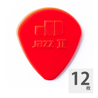 Jim Dunlop 47R JAZZ II RED 1.18 ギターピック×12枚