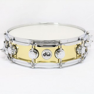 dwDRVN0414SPC [Collector's Series Polished Brass Snare Drum 14×4]