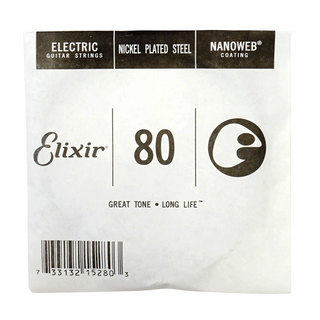 Elixir 15280/080 バラ弦×4本 エリクサー ナノウェブ ギター弦