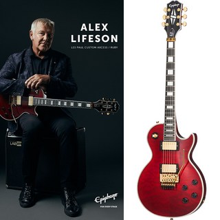 EpiphoneAlex Lifeson Les Paul Custom Axcess Quilt (Ruby)