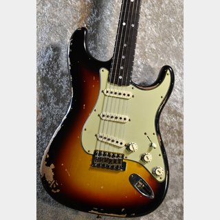 Fender Custom Shop Michael Landau 1968 Stratocaster Relic 3 Tone Sunburst R123303【旧価格、軽量3.45kg、漆黒指板】