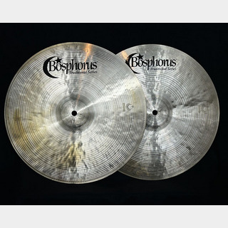 Bosphorus 【トルコシンバルツアー選定品】Turk Series 14" Dark Hi-hats 979g / 1,196g