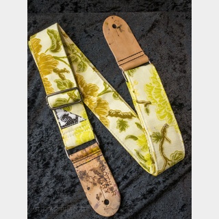 Mother Mary "Chartreuse" Guitar Strap 【Made In USA】【ハンドメイド】【ストラップ】【ベース館在庫品】