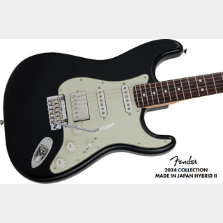 Fender2024 Collection Made In Japan Hybrid II Stratocaster HSS -Black/Rosewood-【ローン金利0%!!】