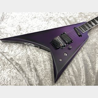 E-II ALEXI RIPPED【Purple Fade Satin w/Ripped Pinstripe】