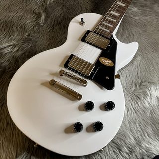 Epiphone Les Paul Studio Alpine White エレキギター レスポールスタジオ【現物写真】【重量：3.78kg】