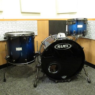Mapex Saturn Series 3pc Drum Set - Blue Galaxy Spaekle【中古品】