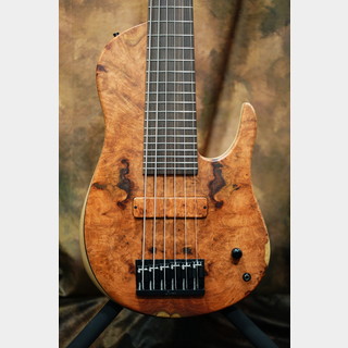 Fodera 40th Anniversary Anthony Jackson Presentation 6 Elite Amboyna Burl