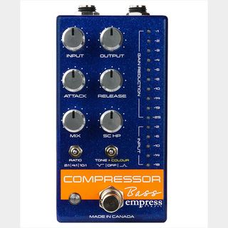 Empress Effects Bass Compressor Blue ベースコンプレッサー