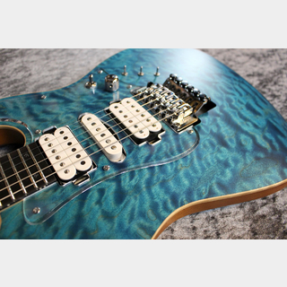 新しい到着 G Life Guitars Cross Edge Quilt Top Aqua Blue Resort Satin 新作登場 お買い得 人気が高い Fpj Com Br