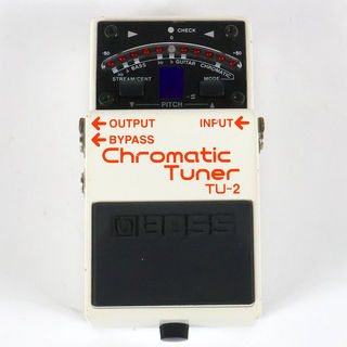 BOSS 【中古】 クロマチックチューナー エフェクター BOSS TU-2 Chromatic Tuner ペダルチューナー