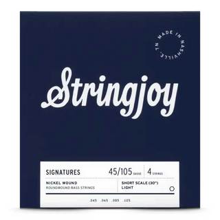 Stringjoy SJ-BA45105SS ニッケルワウンド 045-105 エレキベース弦 ショートスケール