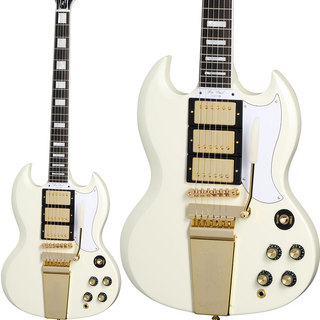 Epiphone 1963 Les Paul SG Custom with Maestro Vibrola -Classic White【11月2日入荷予定】