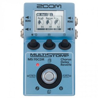 ZOOMMS-70CDR MultiStomp Chorus / Delay / Reverb Pedal