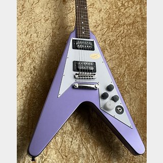 EpiphoneKirk Hammett 1979 Flying V Purple Metallic #23051529624 ≒3.23kg