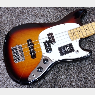 FenderPlayer II Mustang Bass PJ, Maple Fingerboard, 3-Color Sunburst