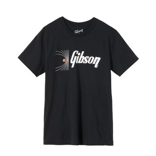 Gibson GA-TEE-SDWV-BLK-MD Soundwave Tee (Black) Medium ギブソン Tシャツ Mサイズ【WEBSHOP】