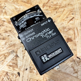 BOSS TU-3w MADE IN JAPAN 銀ネジ ペダルチューナー BOSS TU-3W （J） ペダルチューナー 【銀ネジ】 【Made in Japan