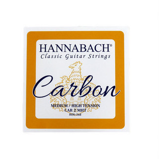 HANNABACHCARBON CAR2MHT 2弦用 バラ弦 クラシックギター弦