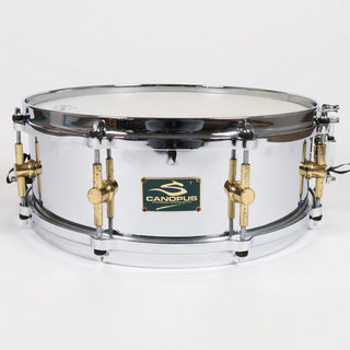 canopus 【中古】 スネアドラム カノウプス CANOPUS S-1450 Steel Snare Drum 14x5