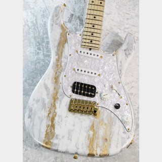 James TylerUSA Studio Elite HD "White Shmear" White Headstock Gold Parts #23310【軽量3.38kg】