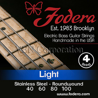 FoderaFodera 4String Stainless Steel Light 40 60 80 100