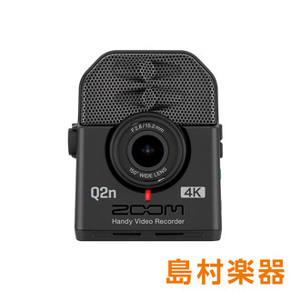 ZOOMQ2n-4K 4Kカメラ　ハンディービデオレコーダー