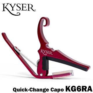 Kyser カポタスト KG6RA / 赤