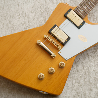 EpiphoneInspired By Gibson Custom Shop Korina 1958 Explorer -Aged Natural-【#24011524626】