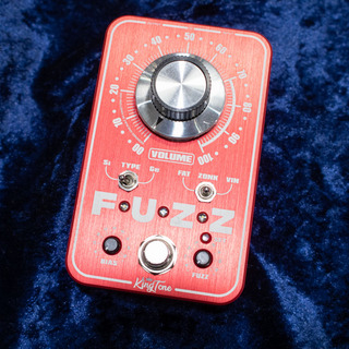 KING TONE GUITAR mini FUZZ V2 Red