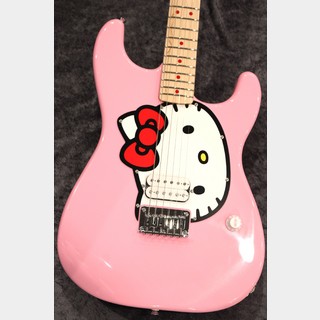 Squier by Fender 【りんご11個分の重さ】Limited Edition Hello Kitty Stratocaster 【軽量!3.30㎏】【ハローキティ】