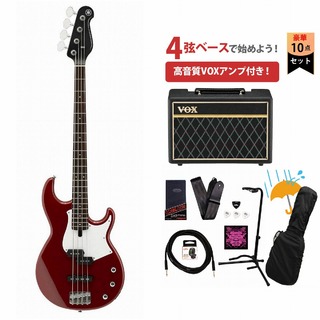 YAMAHA BB234 ラズベリーレッド(RBR) BB200 Series Broad Bass VOXアンプ付属エレキベース初心者セットR【WEBSHOP