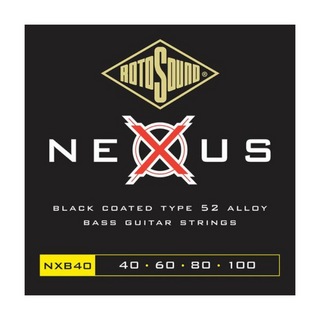 ROTOSOUNDNXB40 Nexus Bass Medium Black Coated Type 52 Alloy 40-100 エレキベース弦