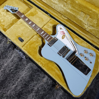 Epiphone Inspired by Gibson Custom 1963 Firebird V Maestro Vibrola Frost Blue