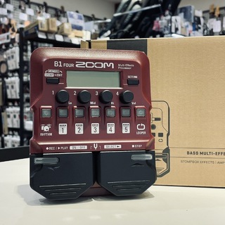 ZOOM B1 FOUR Multi-Effects Processor ベース用マルチエフェクター