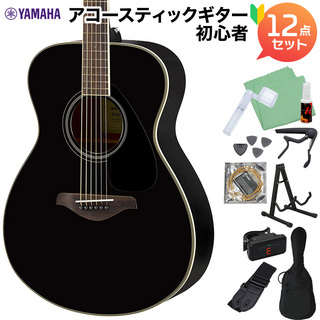 YAMAHA FS820 BL アコースティックギター初心者12点セット 【WEBSHOP限定】