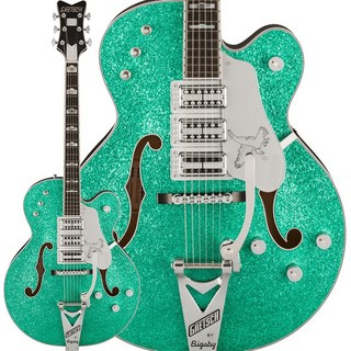 Gretsch G6136T Kenny Falcon II with String-Thru Bigsby (Early Summer Green Sparkle/Ebony) 【特価】