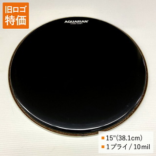 AQUARIAN ドラムヘッド CC15-BK 15インチサイズ Gloss Black アクエリアン