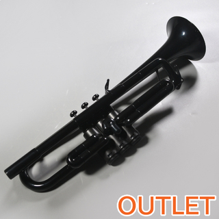 pInstruments pTrumpet Black プラスチック トランペット