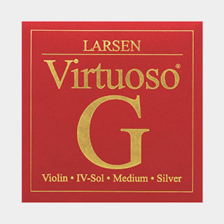LARSEN SV226142 バイオリン弦 VIRTUOSO ヴィルトゥオーゾ G弦 Medium 【バラ弦1本】